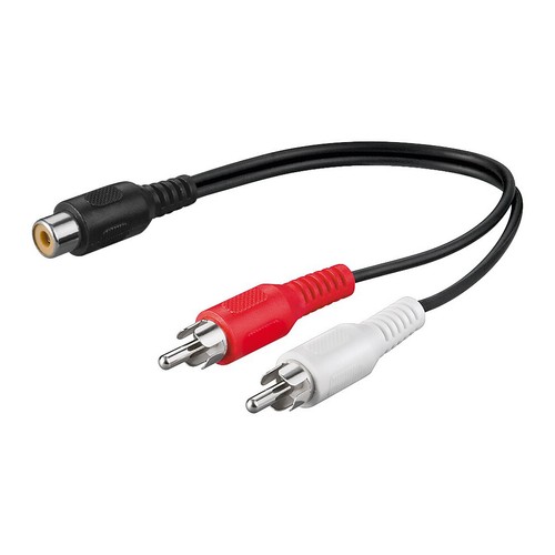Audio cinch adapter - audio,
