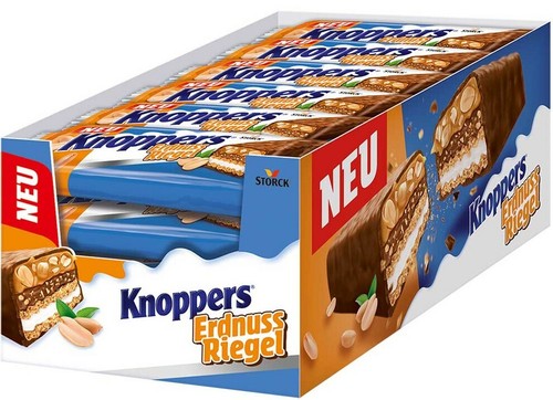 Knoppers nussriegel erdnuss - nussriegel,