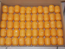 50 leere Ü-Ei Kapseln in  gelb oder orange  Hochzeit, Adventskalender, Tombola