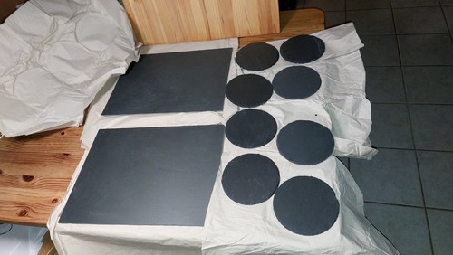 Schiefer tischset teilig - tischset, 10