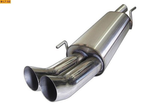 Fox endschalldämpfer 2x76mm - fox,