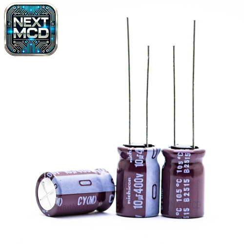 10uf 400v elko radial - elko, 10000h