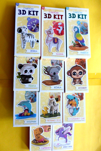 Kit tiere bastelset - tiere,