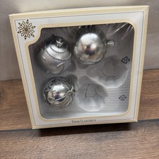 Echtglas Weihnachtskugeln