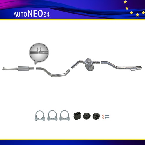 Auspuffanlage für opel astra - für,