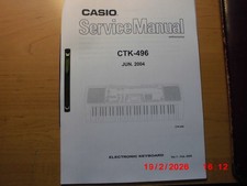 Casio CTK 496  Keyboard
