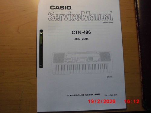 Casio ctk 496 keyboard - ctk,