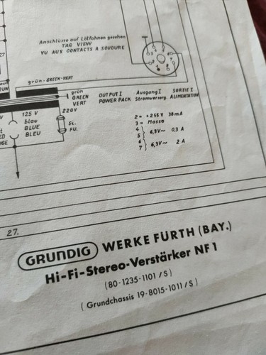 Grundig nf1 1 - nf,