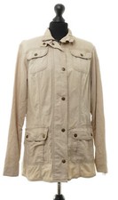Barbour Natural Weathered Jacket Damen Sommerjacke Jacke 40 beige leicht Canvas