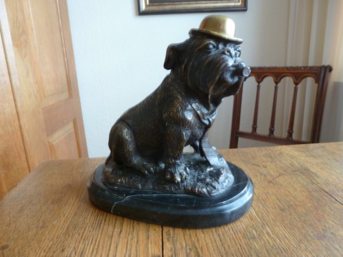 Bronze skulptur engl - bronze,