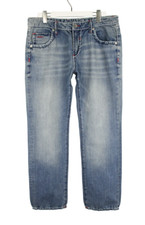 Camp David Herrenjeans W38/L34 Straight Fit Neu Alter Look Reißverschluss Fly