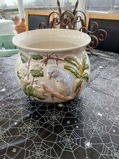 Großer Vintage 9 Zoll Papagei