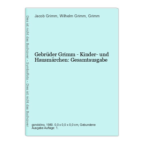 Gebrüder grimm kinder und - grimm,