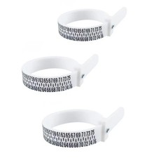 3 Stück  Ringgrößenmesser