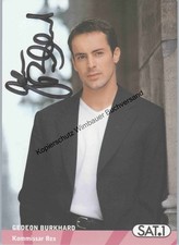 Original Autogramm Gedeon Burkhard Kommissar Rex /// Autograph signiert signed s