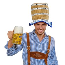 Bierfass Oktoberfest Hut