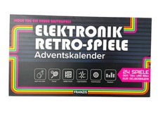 Elektronik Retro Spiele Adventskalender 24 Spiele der 70er & 80er Franzis