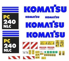 Komatsu PC 240 NLC Aufkleber