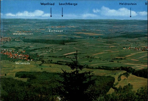 Postkarte panorama fernansicht - postkarte,