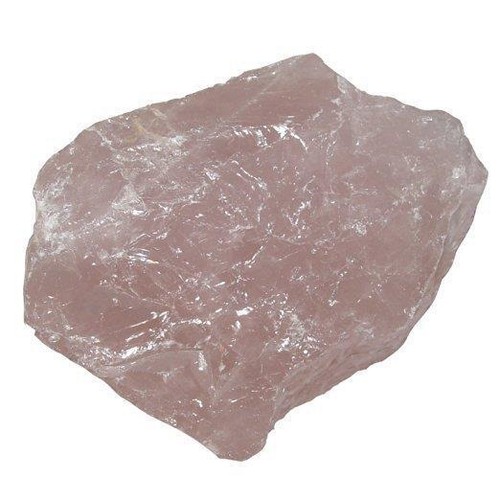 Rosenquarz 100 200 rohstück - rosenquarz, 100-200