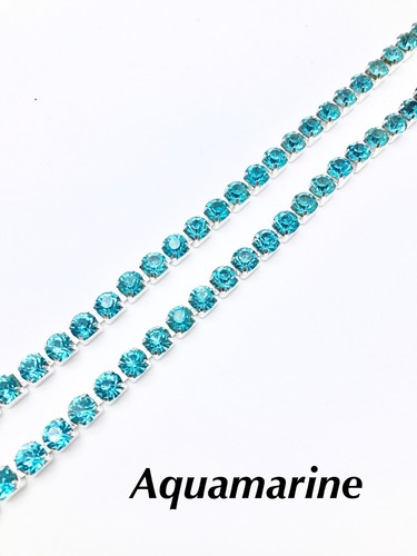 3mm ss12 strasskette - 3mm,