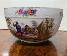 KPM Berlin, Szeptermarke, Terrine mit feiner Malerei, 19. Jh.