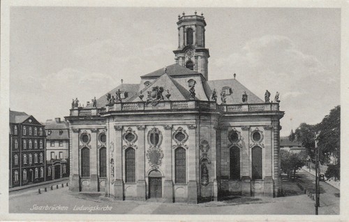 Postkarte saarbrücken - postkarte, /
