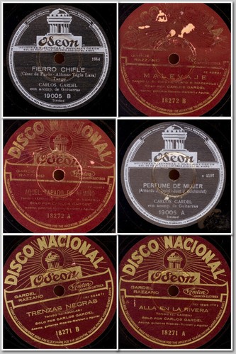 Carlos gardel die - 3x, große