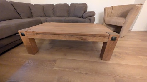 Rechteckiger holz couchtisch - rechteckiger,