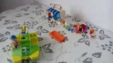 PLAYMOBIL 3656 + 3660 Tretboot & Strandkorb  - Gebraucht, wie NEU!