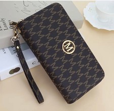 Damen Geldbeutel - Portemonnaie - Geldbörse  Braun