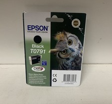 Original Epson  C13T07914010 T0791 Tintenpatrone schwarz black 1400 1500W #m.V1.