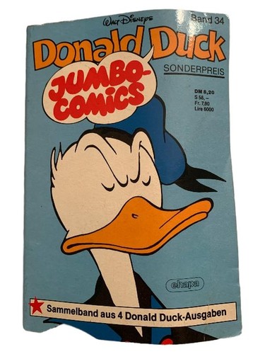 Walt disneys donald duck jumbo - disneys,