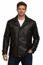 Herren Lederjacke Vintage
