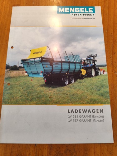 Mengele ladewagen 534 537 - ladewagen,