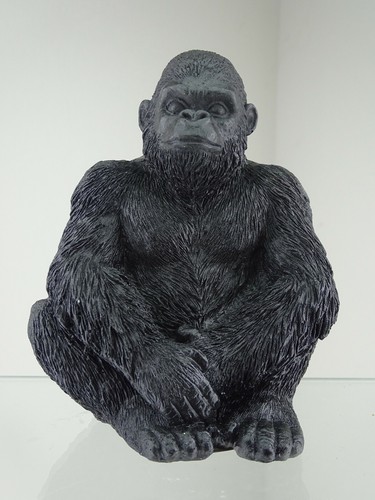 Schwarzer gorilla affe - schwarzer,
