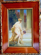 Original Gemälde Cäsar