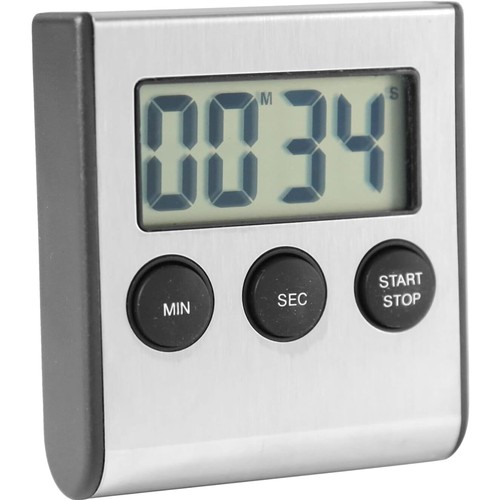 Digitale küchenuhr edelstahl - digitale,