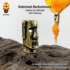 1 Bartschmuck - Moai -
