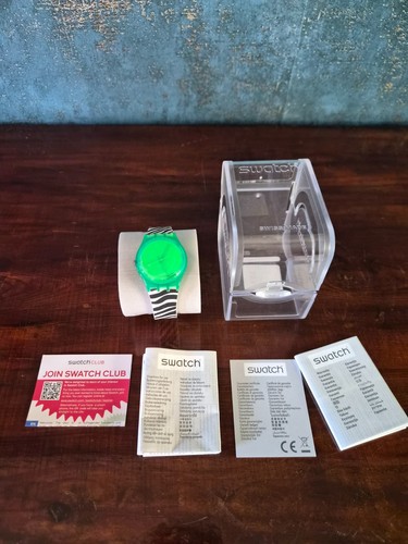 Swatch swiss made - made, neon