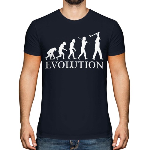 Wood chopping evolution herren - wood,