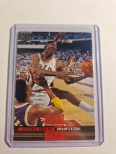 Michael Jordan Upperdeck 1994 Mr. June #166 Jordan's Steal