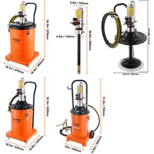 VEVOR Fettpresse 40/20/12L