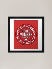 Lustiges Mitglied Couch Club