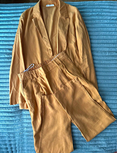 Anzug set senfgelb - –,