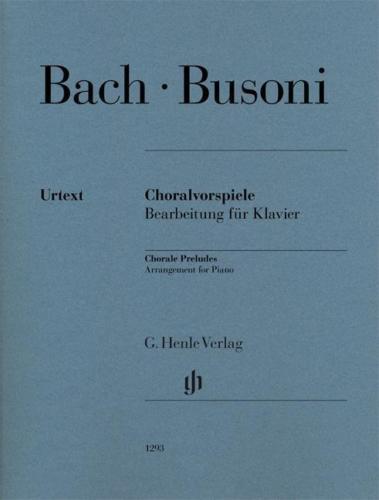 Choralvorspiele bach f - j.,