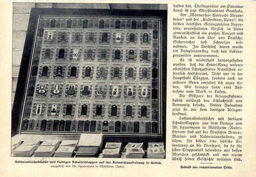 Schulterklappen-Soldatenlieder