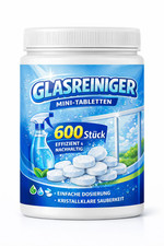 600 St Glasreiniger Tabletten