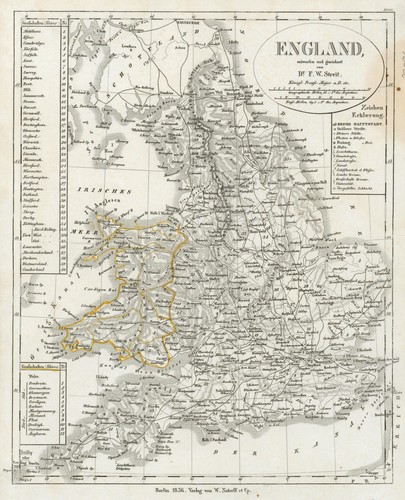 England original stahlstich - original,