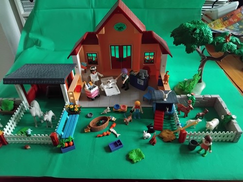 Playmobil 5529 tierarzt praxis - tierarzt,